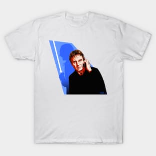 Liam Neeson - An illustration by Paul Cemmick T-Shirt